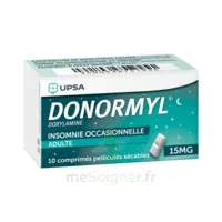 Donormyl 15 Mg Comprimés Pelliculés Sécables T/10 à Orléans