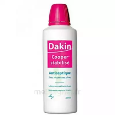 Dakin Cooper Stabilise S Appl Loc En Flacon Fl/250ml à Orléans