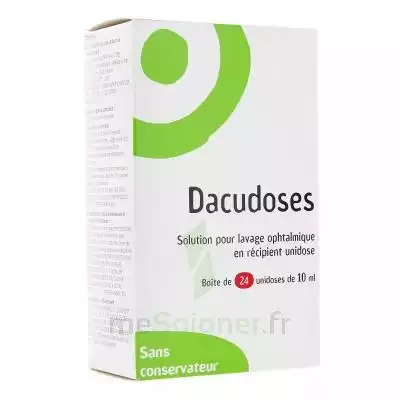 Dacudoses Solution Pour Lavement Ophtalmologique 24unid/10ml à Orléans