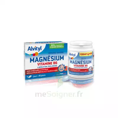 Alvityl Magnésium Vitamine B6 Libération Prolongée Comprimés Lp B/45 à Orléans